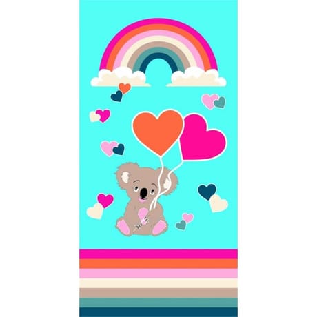 Drap de plage microfibre 70x140cm 250 g/m koala