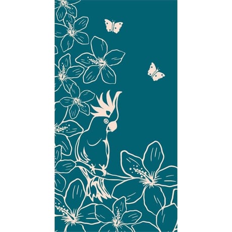 Drap de plage microfibre 90x170cm 220 g/m serfos