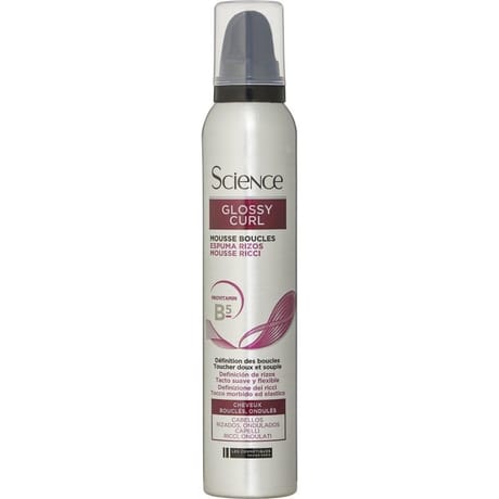 Lcs cosmesc glam mousse coiffante boucles glossy curl 200ml