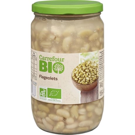 Carrefour bio flageolets bio 420g