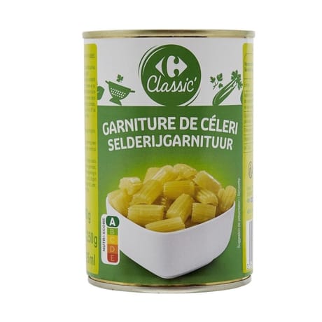Carrefour classic' garniture de céleri 250g
