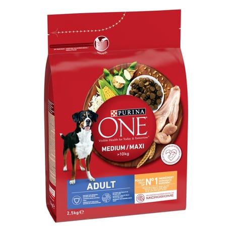 Purina One chien medium poulet 2.5kg