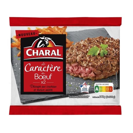 Le caractere de boeuf x2 240g charal