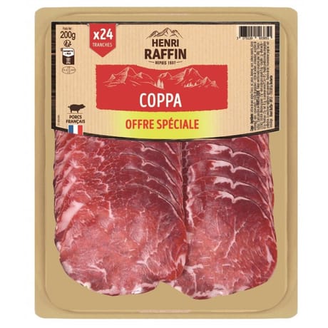 Henri Raffin coppa x24 200g