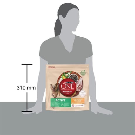Purina one my dog is active poulet et riz 1,5kg