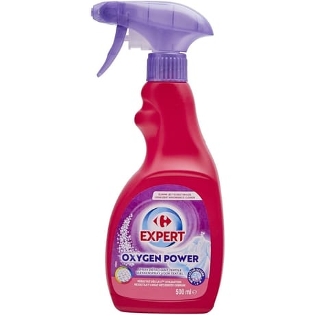 Carrefour expert spray détachant textile Oxygen Power 500ml