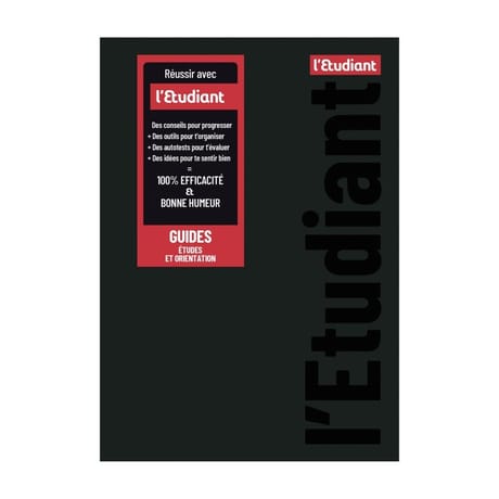 Agenda l'étudiant gomme wire'o 15x21 352 pages 1 jour/page 24-25 noir français