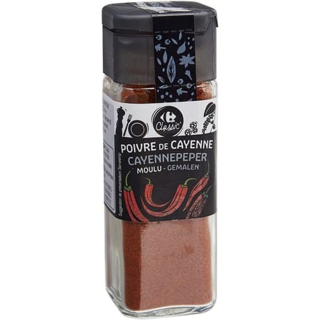 Carrefour classic' poivre de Cayenne moulu 35g