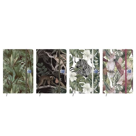 Oxford agenda jungle 12x18 1 jour par page assortis