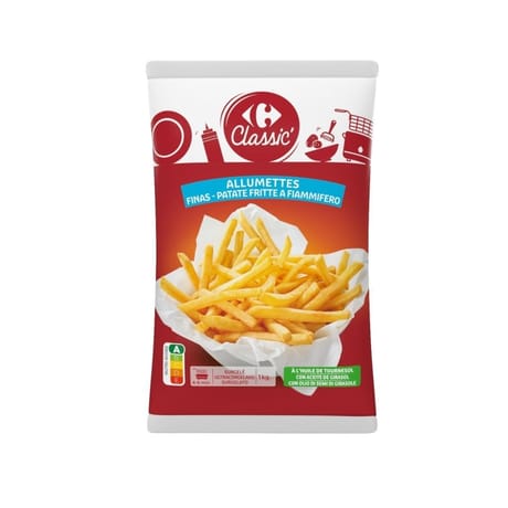 Carrefour classic' frites allumettes 1kg