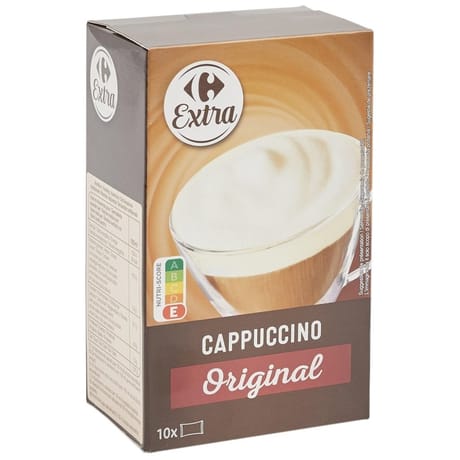 Carrefour extra cappuccino nature 140g