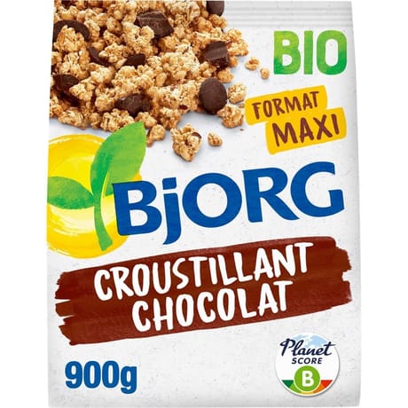 Bjorg croustillant chocolat bio 900g