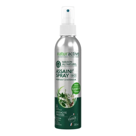 Naturactive Assaini'spray he bio élimine bactéries, virus, moisissures 200ml
