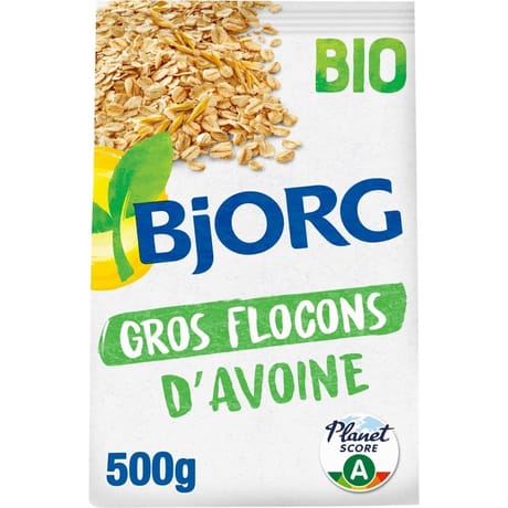 Bjorg gros flocons d'avoine bio 500g