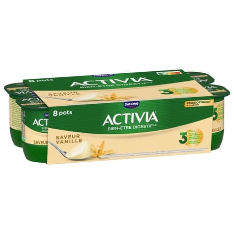 Activia yaourt saveur vanille bifidus 8x125g