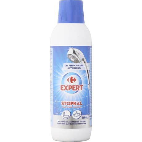 Carrefour expert gel anti calcaire salle de bain 500ml