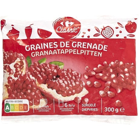 Carrefour graines de grenade 300g