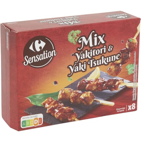 Carrefour sensation mix yakitori & tsukune 200g