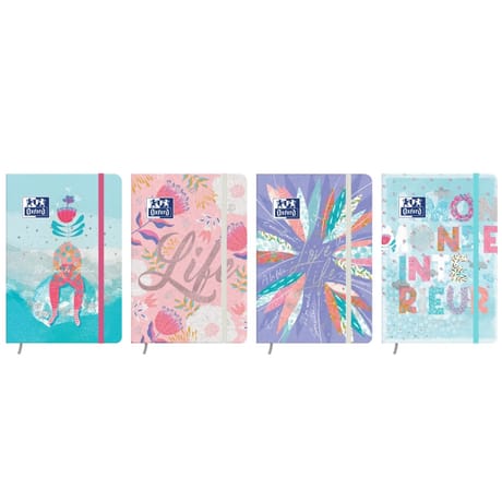 Oxford agenda  lollie 12x18 1 jour à la plage 13-14 assorti français