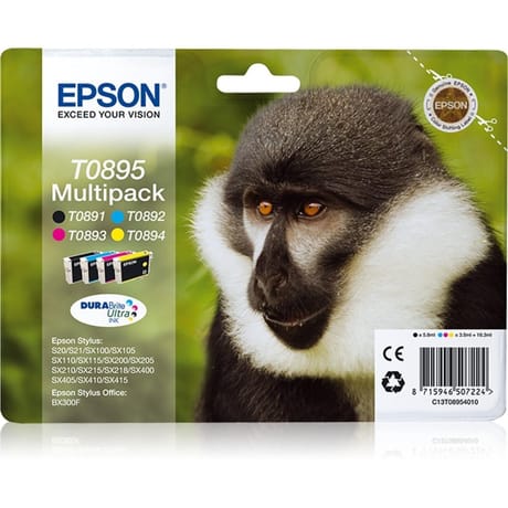 Epson t0895 singe cartouche d'encre multipack