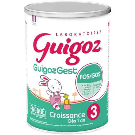Guigoz Gest lait de croissance dès 12 mois 800g