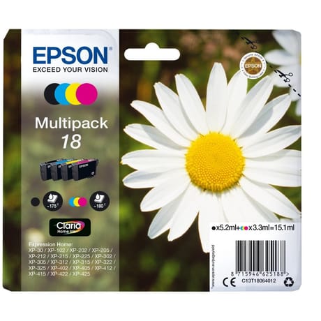 Epson T1806 paquerette cartouche d'encre pack