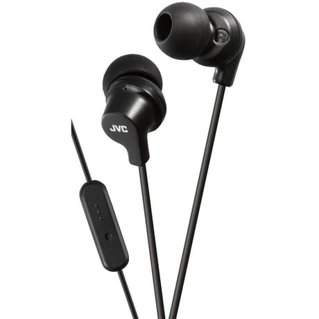 Jvc écouteurs intra-auriculaires avec télécommande noir HA-FR15-B