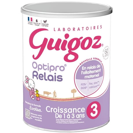 Guigoz Evolia A2 Lait de croissance dès 12 mois 800g