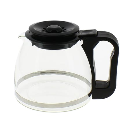 Home Equipement verseuse conique couleur noire avec couvercle adaptable A05BLACK