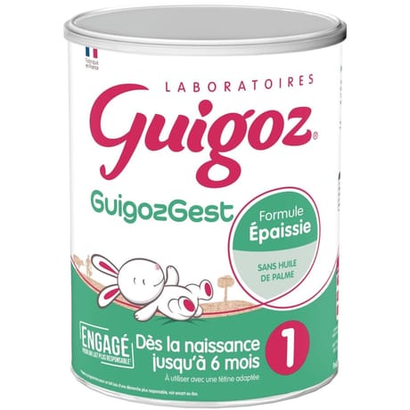 Guigoz guigozgest 1 dès la naissance boite de métal 830g