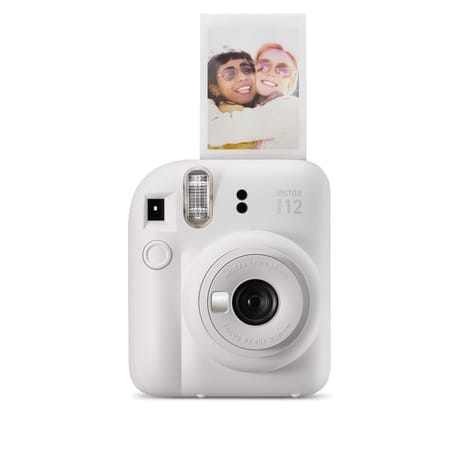 Fujifilm appareil photo instantané INSTAX MINI 12 BLANC craie