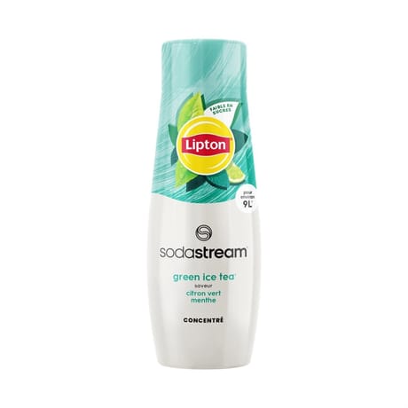 Sodastream concentré Lipton Green Ice Tea Menthe Citron Vert 440ml