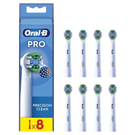 Oral B brossettes Precision Clean X8 X-filaments