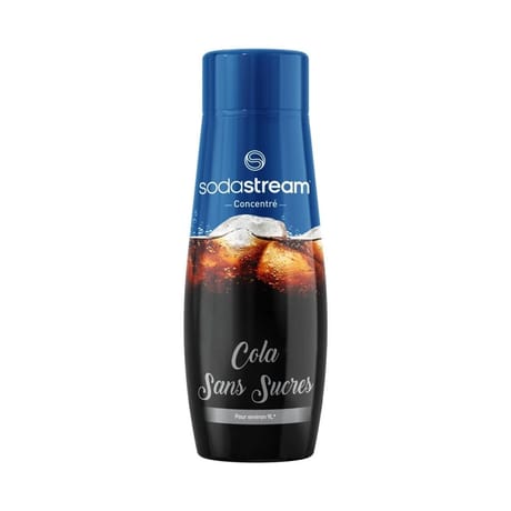 Sodastream concentré cola sans sucres 440 ml 1524207330