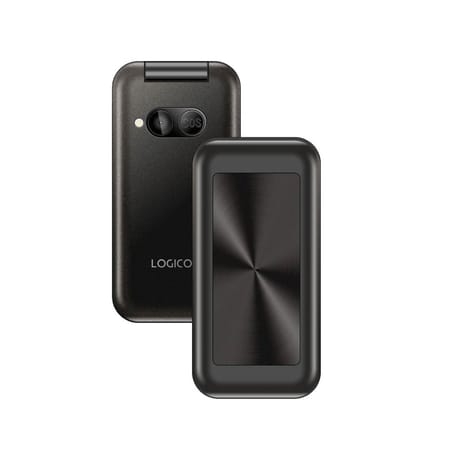 Logicom téléphone portable clapet écran 1.77" FLEEP 450 4G NOIR