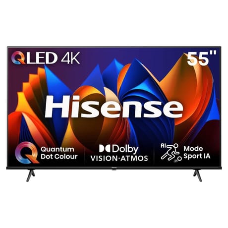 Hisense téléviseur smart tv 4k uhd qled 139cm 55'' 55E7NQ