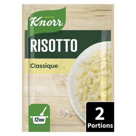 Knorr risotto le classique plat cuisiné en 12min 175g