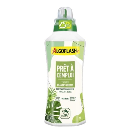 Algoflash engrais prêt à l'emploi plantes vertes UAB 1L