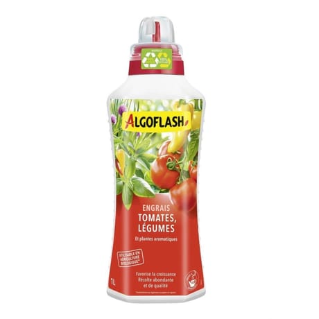 Algoflash engrais tomates et légumes 1 L