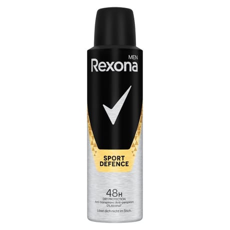 Rexona men déodorant spray anti-transpirant 48h sport défense 150ml