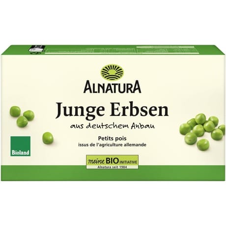 Alnatura petits pois bio 450g