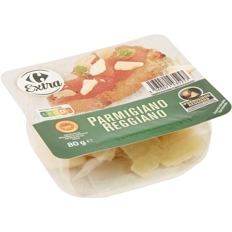 Carrefour Extra Parmigiano Reggiano copeaux 80g