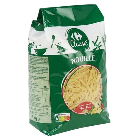 Carrefour classic' pâtes nouilles 1kg