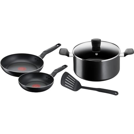 Supercook set 5 pcs noir sauf induction