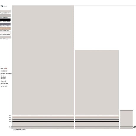 Drap de douche 70x140cm gris clair