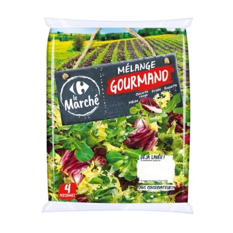 Carrefour le marché salade mélange gourmand 200g