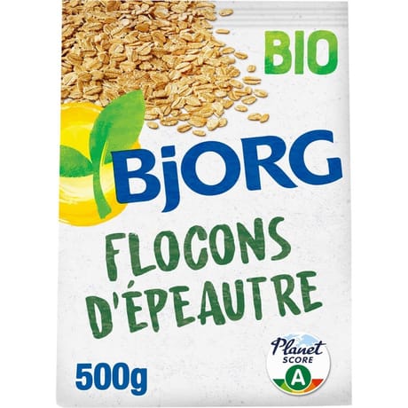 Bjorg flocons d'épeautre bio 500g