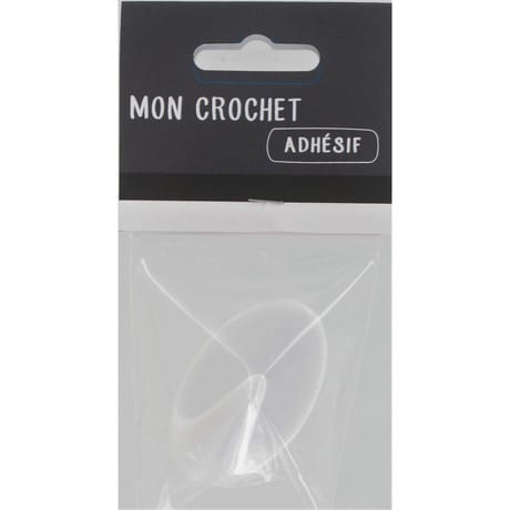 Tréfilaction crochet adhésif grand modèle