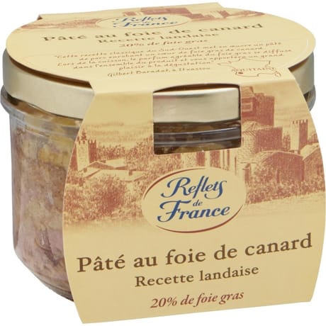 Reflets de France pâté au foie de canard 180g