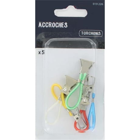 Tréfilaction pince à repère de couleur x5